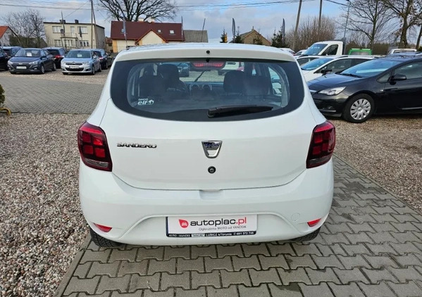 Dacia Sandero cena 36900 przebieg: 95000, rok produkcji 2018 z Brzeg Dolny małe 79